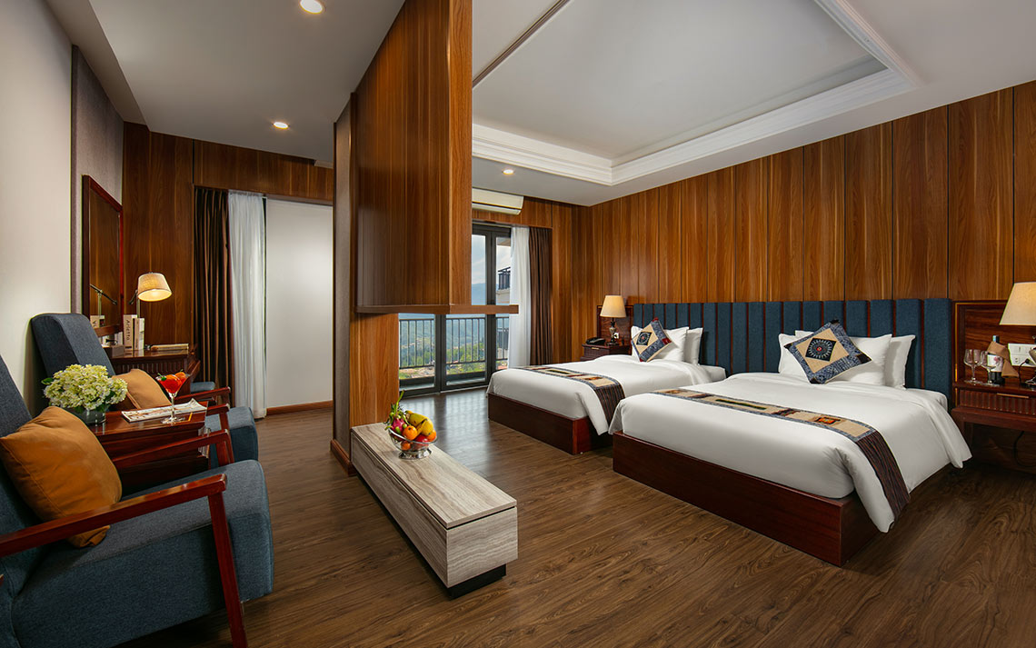 Phòng nghỉ Deluxe Mountain View 