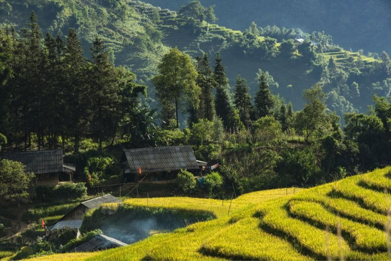 Dù vẫn còn đơn sơ nhưng đây cũng chính là điểm thu hút của Bản Tả Van đối với du khách nước ngoài
