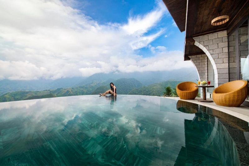 Resort Cát Cát Hill là một trong những khách sạn, resort hồ bơi vô cực Sapa nổi tiếng với thiết kế đẹp mắt và diện tích rộng hoành tráng