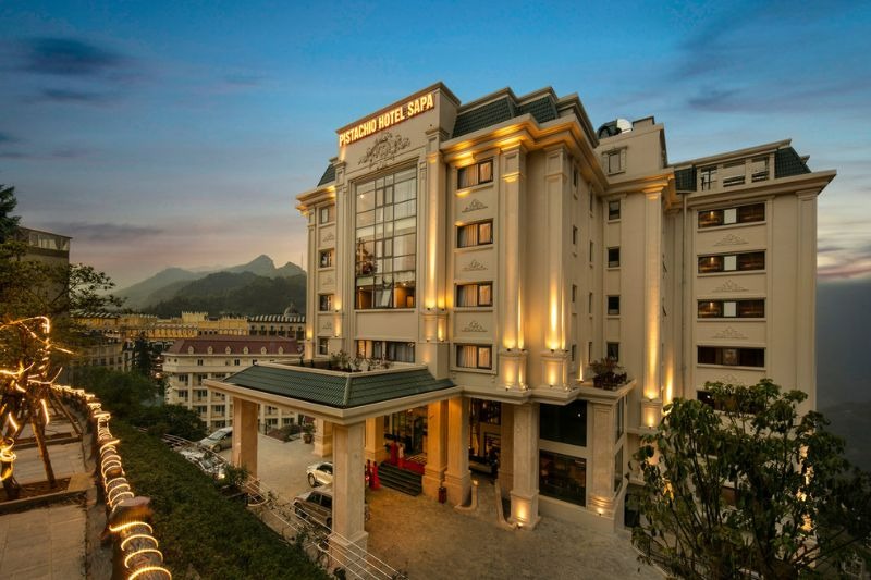 Khách sạn Pistachia Hotel Sapa thu hút khách bởi phong cách thiết kế đậm chất Châu Âu