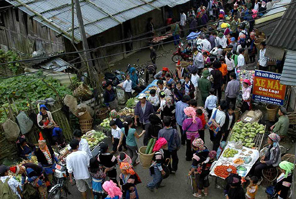 Hình ảnh chợ rừng Dào San